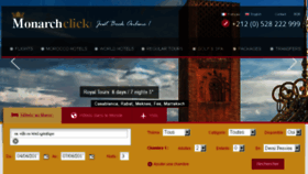 What Monarchclick.com website looked like in 2018 (5 years ago)