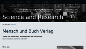 What Menschundbuch.de website looked like in 2018 (7 years ago)