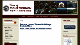 What Montvernonnh.us website looked like in 2018 (5 years ago)
