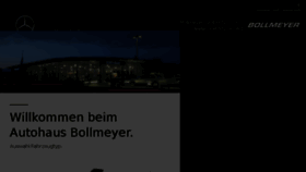 What Mercedes-benz-bollmeyer-buende.de website looked like in 2018 (6 years ago)