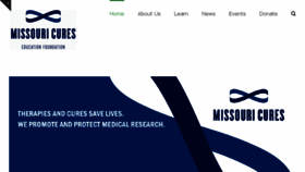 What Missouricures.net website looked like in 2018 (6 years ago)