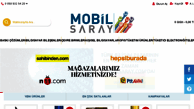 What Mobilsaray.com website looked like in 2018 (5 years ago)