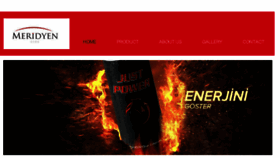 What Meridyengida.com.tr website looked like in 2018 (5 years ago)