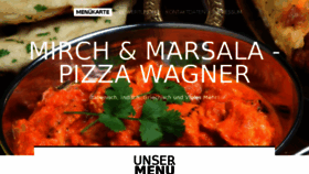 What Mirchmarsala-pizzawagner.ch website looked like in 2018 (6 years ago)