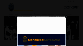 What Mondialpol.it website looked like in 2018 (6 years ago)