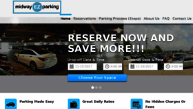 What Midwayezparking.com website looked like in 2018 (5 years ago)