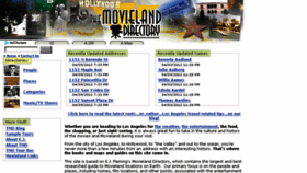 What Movielanddirectory.com website looked like in 2018 (5 years ago)