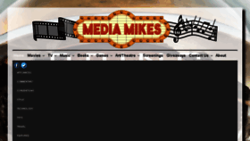 What Mediamikes.com website looked like in 2018 (5 years ago)