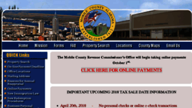 What Mobilecopropertytax.com website looked like in 2018 (7 years ago)