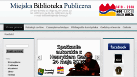 What Mbp-lomza.pl website looked like in 2018 (5 years ago)