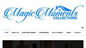 What Magicmomentscollections.com website looked like in 2018 (5 years ago)
