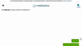 What Medissimo.fr website looked like in 2018 (5 years ago)
