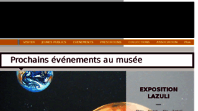 What Musee-aviation-angers.fr website looked like in 2018 (5 years ago)