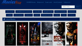 What Moviesbay.in website looked like in 2018 (5 years ago)