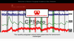 What Marstonpolygraphacademy.com website looked like in 2018 (5 years ago)