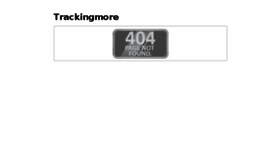 What M.trackingmore.com website looked like in 2018 (5 years ago)