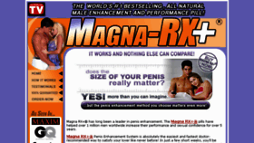 What Magnarx.com website looked like in 2018 (6 years ago)