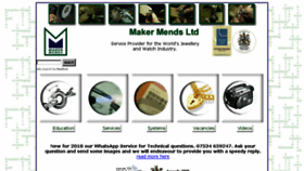 What Makermends.com website looked like in 2018 (5 years ago)