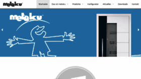 What Metaku.de website looked like in 2018 (5 years ago)
