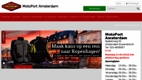 What Motoportamsterdam.nl website looked like in 2018 (6 years ago)