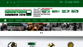 What Manufacturingsurabaya.com website looked like in 2018 (5 years ago)