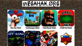 What Megahax.org website looked like in 2018 (5 years ago)
