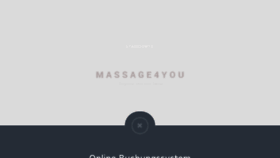 What Massage4you.at website looked like in 2018 (6 years ago)