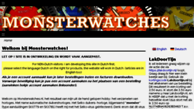 What Monsterwatches.eu website looked like in 2018 (5 years ago)