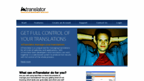 What Mtranslator.com website looked like in 2018 (5 years ago)