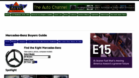 What Mercedesbuyersguide.theautochannel.com website looked like in 2018 (5 years ago)