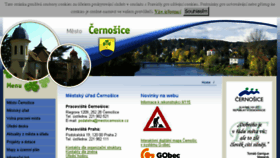 What Mestocernosice.cz website looked like in 2018 (5 years ago)
