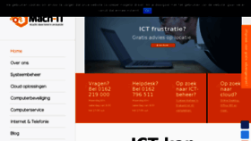 What Mach-it.net website looked like in 2018 (5 years ago)