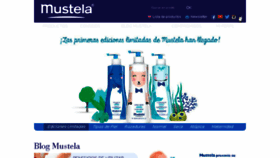 What Mustela.com.mx website looked like in 2018 (5 years ago)