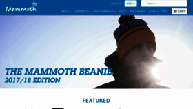 What Mammothmountainstore.com website looked like in 2018 (6 years ago)