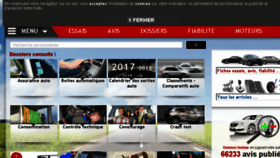 What Manuel-automobile.com website looked like in 2018 (5 years ago)