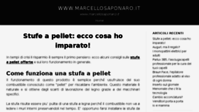 What Marcellosaponaro.it website looked like in 2018 (5 years ago)