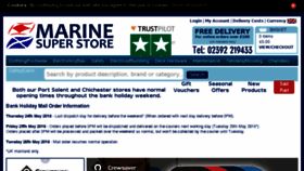 What Marine-super-store.com website looked like in 2018 (5 years ago)
