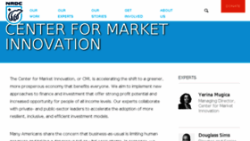 What Marketinnovation.org website looked like in 2018 (5 years ago)
