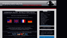 What Massivetracks.net website looked like in 2018 (8 years ago)
