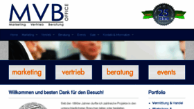 What Mvb-office.de website looked like in 2018 (5 years ago)