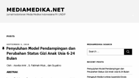 What Mediamedika.net website looked like in 2018 (5 years ago)