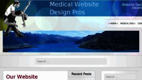 What Medicalwebsitedesignpros.com website looked like in 2018 (5 years ago)