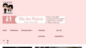 What Meganoivas.com.br website looked like in 2018 (5 years ago)