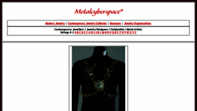 What Metalcyberspace.com website looked like in 2018 (5 years ago)
