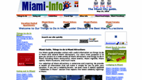 What Miami-info.com website looked like in 2018 (5 years ago)