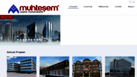 What Muhtesem.com.tr website looked like in 2018 (5 years ago)