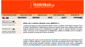 What Mimishop.sk website looked like in 2018 (5 years ago)