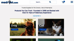 What Medi-vet.com website looked like in 2018 (5 years ago)