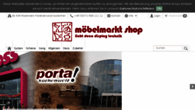 What Moebelmarkt-shop.de website looked like in 2018 (5 years ago)