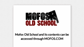 What Mofosoldschool.com website looked like in 2018 (5 years ago)